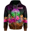 Alohawaii Clothing, Zip Hoodie Tahiti Personalised, Summer Hibiscus | Alohawaii.co