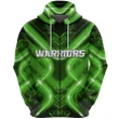 Alohawaii Clothing, Zip Hoodie (Custom Personalised) New Zealand Warriors Rugby Original Style, Green, Custom Text And Number | Alohawaii.co