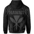 Alohawaii Clothing, Zip Hoodie Hawaii Gray, Boba Style | Alohawaii.co