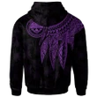 Alohawaii Clothing, Zip Hoodie Federated States of Micronesia, Polynesian Wings (Purple) | Alohawaii.co