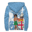 Alohawaii Clothing - Fiji Sherpa Hoodie Melanesia Pattern Tenpi Style J1