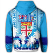 Alohawaii Clothing - Fijian Tapa Flag Hoodie J0