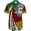 Alohawaii Shirt - Kanaka Maoli Short Sleeve Shirt Kakau Pattern Pohic Style J1