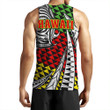 Alohawaii Clothing - Kanaka Maoli Tank Top Kakau Pattern Pohic Style J1