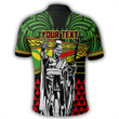 Alohawaii Shirt - Kanaka Maoli Polo Shirt Flag Kakau Pattern Stronic Style J10