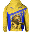 Alohawaii Fiji Clothing - (Custom Personalised) Suva Grammar Fashion Hoodie Fiji School Version Lion Gold LT13