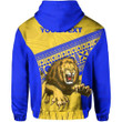 Alohawaii Clothing - (Custom Personalised) Suva Grammar Fashion Hoodie (For Kid) Fiji School Version Lion Blue LT13