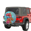 Alohawaii Accessory - Hibiscus Flower Soulful Spare Tire Cover AH J1