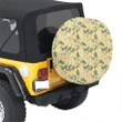 Alohawaii Accessory - Tropical Flamingo Yellow Hawaii Spare Tire Cover - AH - J4