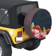 Alohawaii Accessory - Forest Hibiscus Spare Tire Cover AH J1