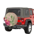 Alohawaii Accessory - Lauhala Hibiscus Spare Tire Cover AH A0
