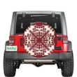 Hawaiian Quilt Tradition Red Spare Tire Cover | alohawaii.co