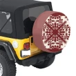 Alohawaii Accessory - Hawaiian Quilt Tradition Red Spare Tire Cover AH J1