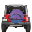 Dolphin Dance In Night Spare Tire Cover | alohawaii.co