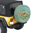Alohawaii Accessory - Hibiscus Turtle Swimming Spare Tire Cover AH J1