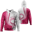 (Custom) Alohawaii Clothing - Pinktober White Hoodie J0