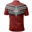 Alohawaii Tonga Polo Shirt - Pattern Ngatu Tonga Polo Shirt J09