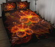 Hawaii Hibiscus Fire Quilt Bed Set - AH J4 - Alohawaii