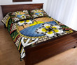 Hawaii Plumeria Pattern Limited Quilt Bed Set - AH - J4 - Alohawaii