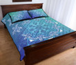 Flower Turtle Quilt Bed Set - AH - J1 - Alohawaii