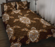 Brown Turtle Quilt Bed Set - AH J4 - Alohawaii
