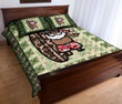 Alohawaii Home Set - Hawaiian Quilt Christmas - Santa Claus Surf Quilt Bed Set - AH J8