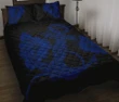 Anchor Poly Tribal Quilt Bed Set Blue - AH - J1 - Alohawaii