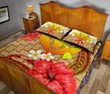 Hawaii Lauhala Kanaka Polynesian Quilt Bed Set - AH - J4 - Alohawaii