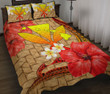 Hawaii Lauhala Kanaka Polynesian Quilt Bed Set - AH - J4 - Alohawaii