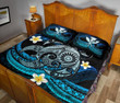 Alohawaii Home Set - Quilt Bed Set Hawaii Turtle Plumeria Polynesian Mela Style J4