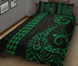 Hawaii Polynesian Quilt Bed Set Green - AH J4 - Alohawaii