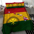 Alohawaii Bedding Set - Cover and Pillow Cases Hawaiian Kanaka Flag Polynesian - AH - J6