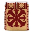 Alohawaii Home Set - Hawaiian Pattern Lily Polynesian Quilt Bedding Set - AH J9