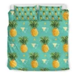Alohawaii Bedding Set - Cover and Pillow Cases Hawaiian Pineapple Polynesian - AH - J1