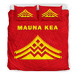 Alohawaii Bedding Set - Cover and Pillow Cases Hawaiian  Mauna Kea Volcano Polynesian Red | Alohawaii.co