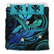 Hawaii Turtle Polynesian Bedding Set - Nane Style Turquoise - AH - J4 - Alohawaii
