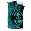 Alohawaii Bedding Set - Cover and Pillow Cases Guam Coat Of Arms Polynesian - Circle Style 02 J9