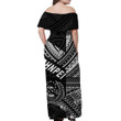 Alohawaii Dress - FSM Pohnpei Off Shoulder Long Dress Original Vibes - Black