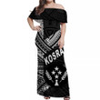 Alohawaii Dress - FSM Kosrae Off Shoulder Long Dress Original Vibes - Black
