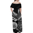 Alohawaii Dress - FSM Off Shoulder Long Dress Original Vibes - Black