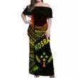 Alohawaii Dress - FSM Kosrae Off Shoulder Long Dress Happy Independence Day Original Vibes - Reggae