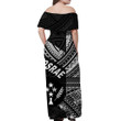 Alohawaii Dress - FSM Kosrae Off Shoulder Long Dress Original Vibes - Black