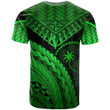 Chuuk T-Shirt Green - Polynesian Necklace and Lauhala