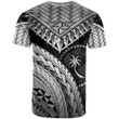 Chuuk Custom Personalised T-Shirt White - Polynesian Necklace and Lauhala