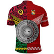 (Custom Personalised) Vanuatu And Tonga Polo Shirt Polynesian Together - Bright Red