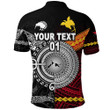 (Custom Personalised) New Zealand Maori Aotearoa Papua New Guinea Polynesian Together Polo Shirt, Custom Text And Number