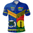 (Custom Personalised) Vanuatu Tafea Province and Kanaky New Caledonia Polo Shirt Together, Custom Text And Number
