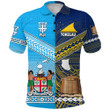 (Custom Personalised) Fiji and Tokelau Polo Shirt Together, Custom Text And Number