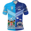 (Custom Personalised) Fiji and Samoa Polo Shirt Together, Custom Text And Number