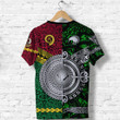 Vanuatu And New Zealand T Shirt Together - Green